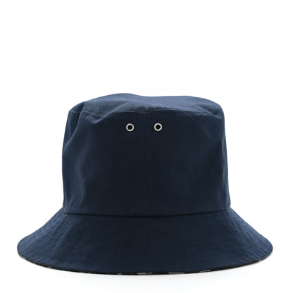 Christian Dior Oblique Reversible Teddy-D Brim Bucket Hat 57 Blue 5 of 13