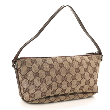 Gucci Monogram Boat Pochette Brown 2 of 10