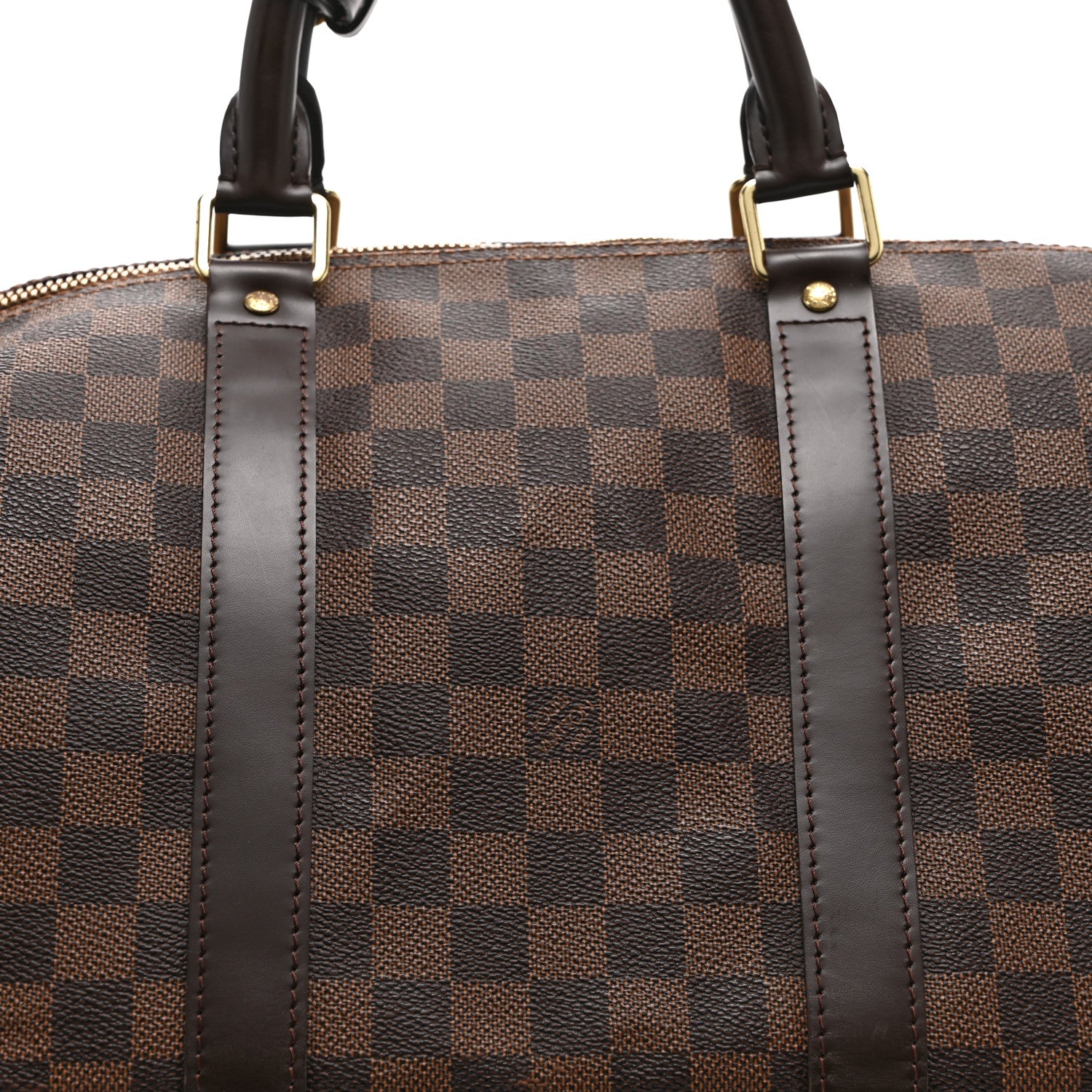 Louis Vuitton Damier Ebene Keepall Bandouliere 55 7 of 9
