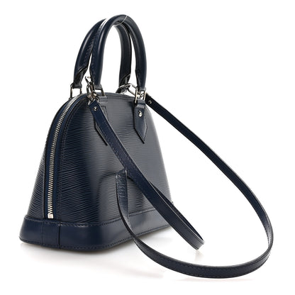 Louis Vuitton Epi Alma BB Indigo 2 of 10