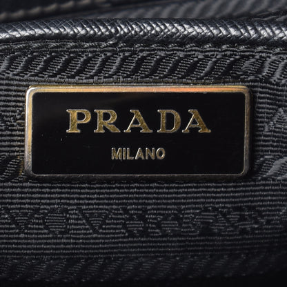 Prada Saffiano Medium Galleria Double Zip Tote Black 6 of 16