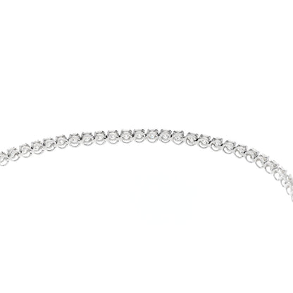 Parker & West by FASHIONPHILE 18K White Gold Diamond 1.35ctw Tennis Bracelet 2 of 4
