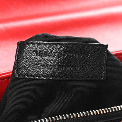 Saint Laurent Calfskin Y Quilted Monogram Toy Loulou Crossbody Bag New Lipstick 7 of 10