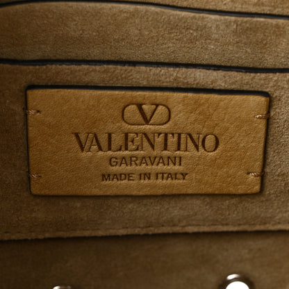 Valentino Garavani Suede Studded Nellcote Crossbody Bag Havana Beige 6 of 9