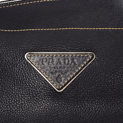 Prada Vitello Daino Rope Hobo Black 9 of 13