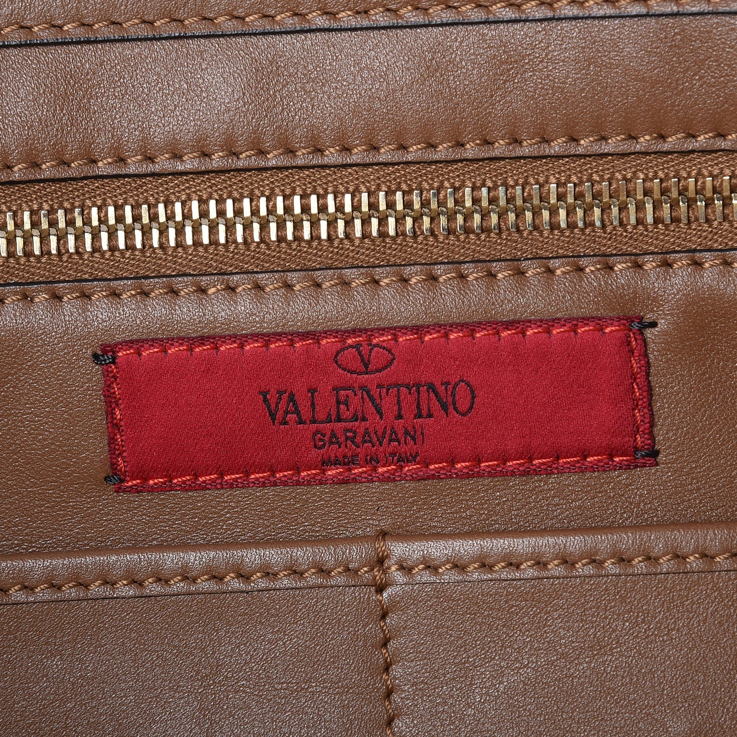Valentino Garavani Suede Calfskin Medium Rockstud Tote Deep Cuir 6 of 9