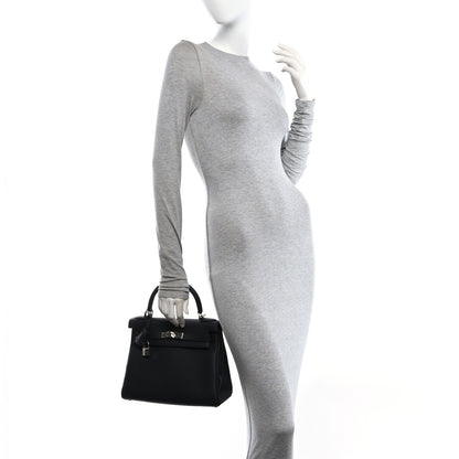 Hermes Togo Kelly Retourne 28 Black 2 of 10