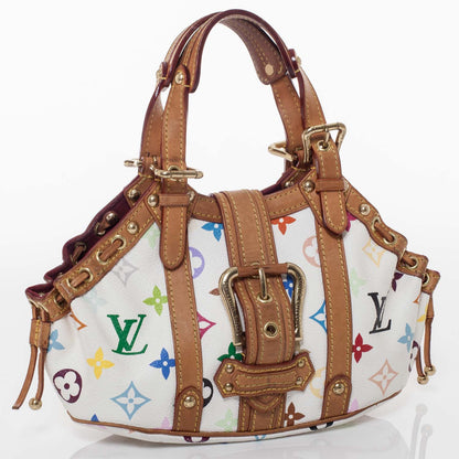 Louis Vuitton Monogram Multicolor Theda PM White 1 of 9