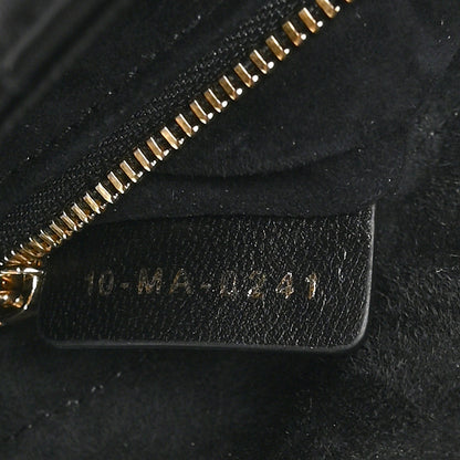 Christian Dior Lambskin Cannage Small My ABCDior Lady Dior Black 7 of 11