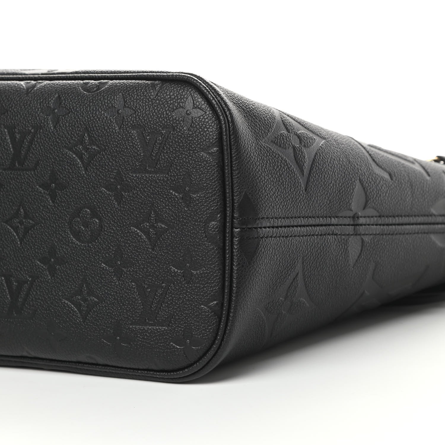 Louis Vuitton Empreinte Monogram Giant Neverfull MM Black 11 of 12