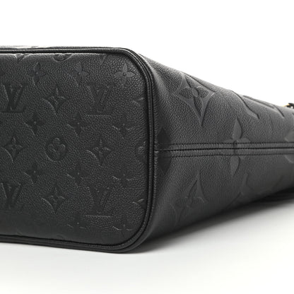 Louis Vuitton Empreinte Monogram Giant Neverfull MM Black 11 of 12