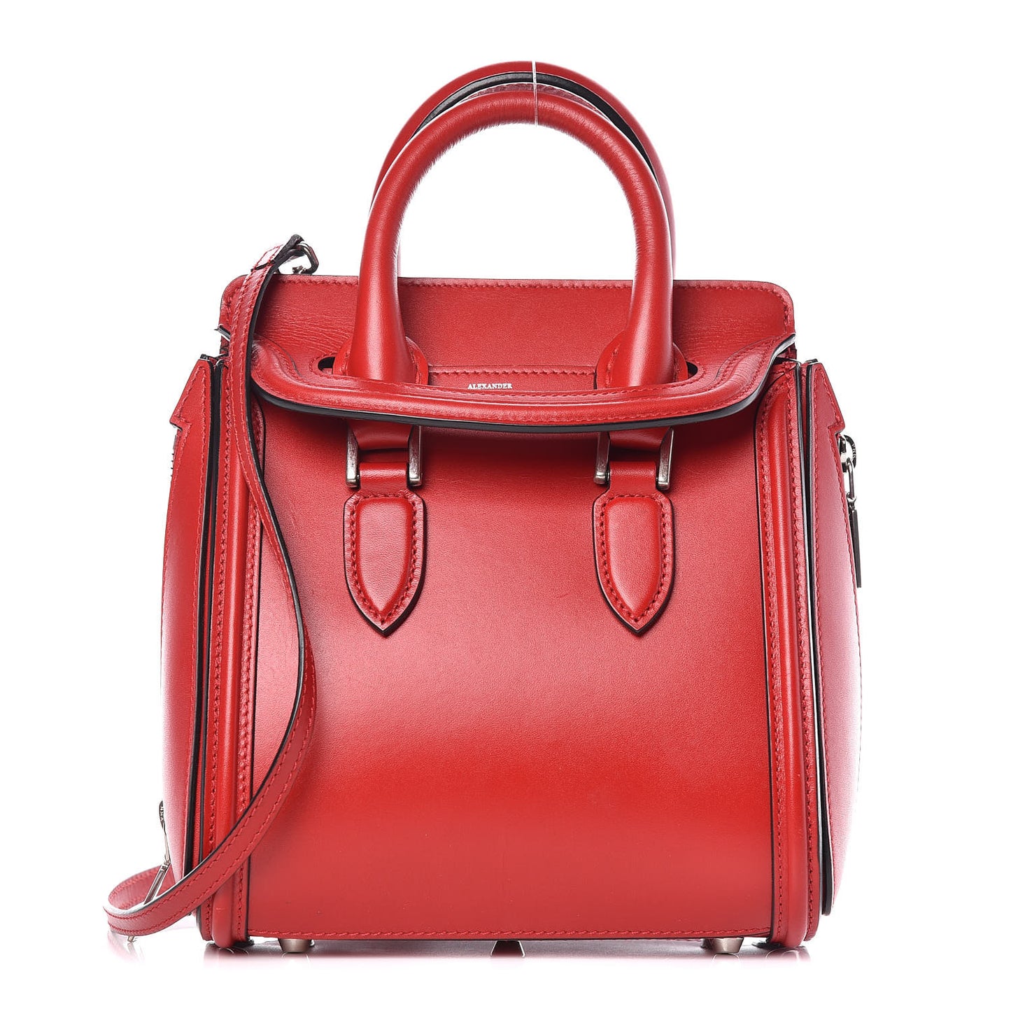 Calfskin Mini Heroine Scarlet