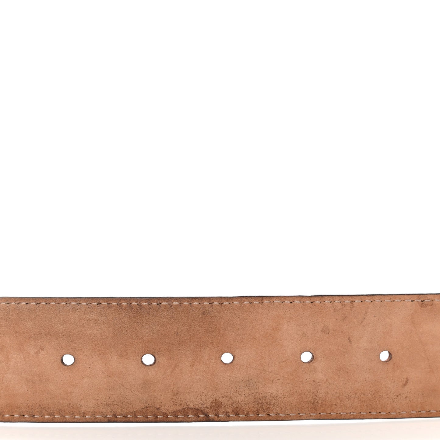 Guccissima Interlocking G 40mm Belt 80 32 Off White