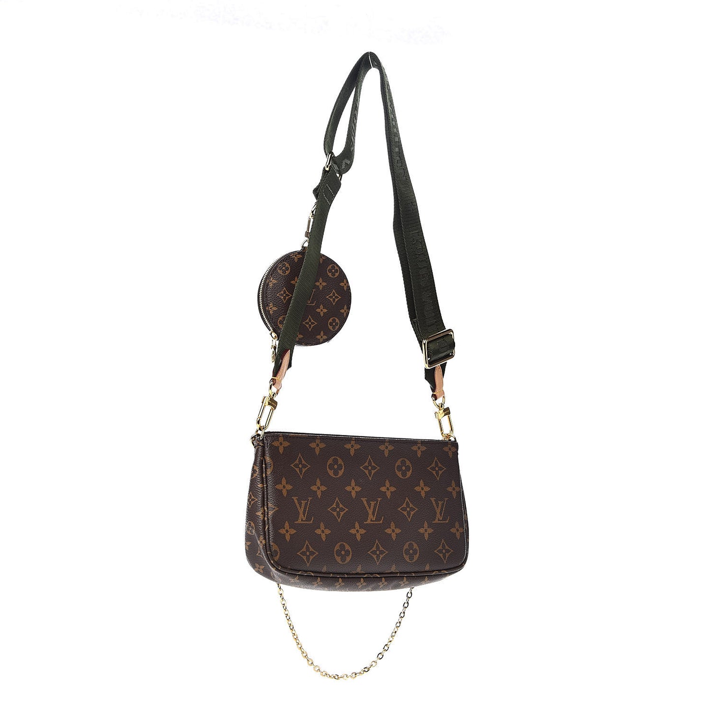 Monogram Multi Pochette Accessories Kaki