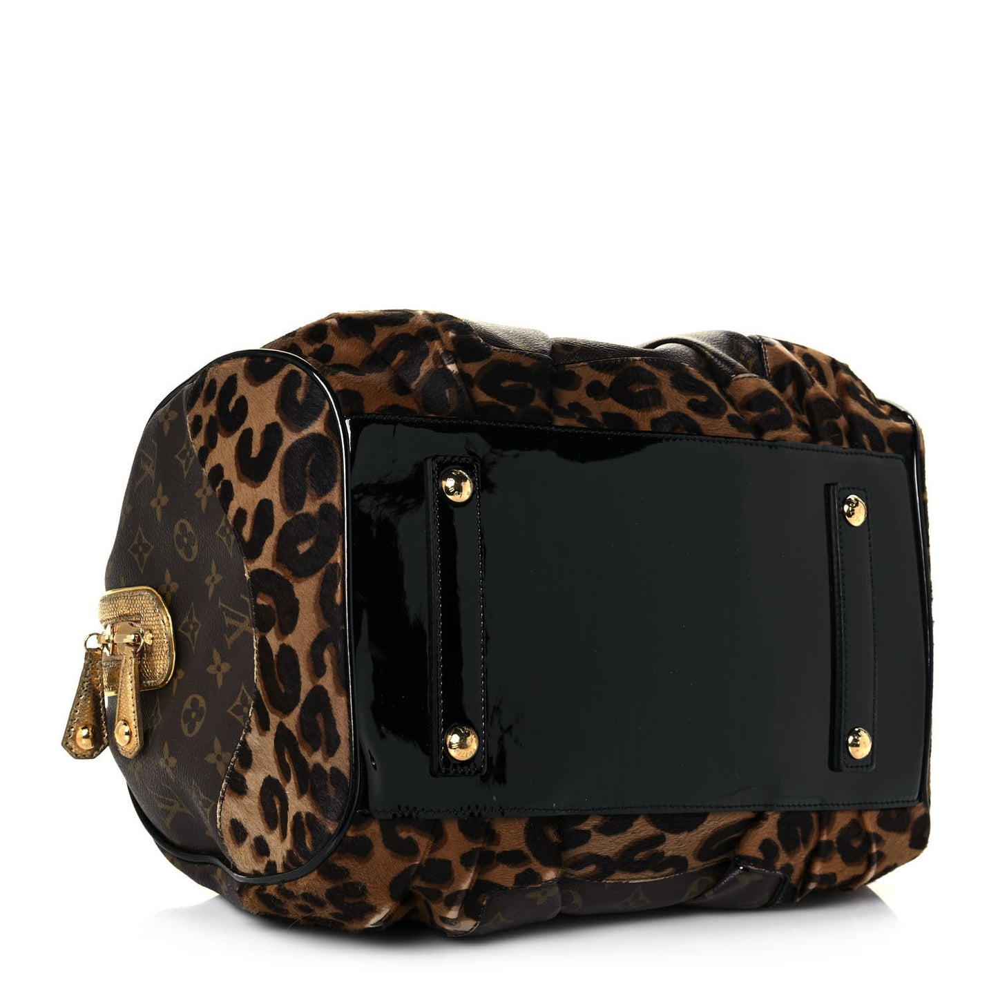 Monogram Leopard Stephen Bag