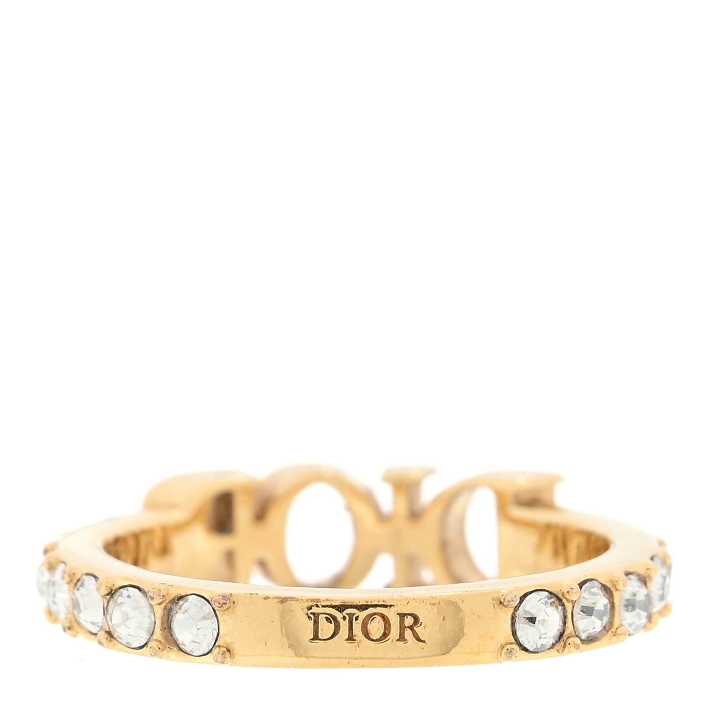 Metal Crystal DIO(R)EVOLUTION Ring 50 5.25 Gold