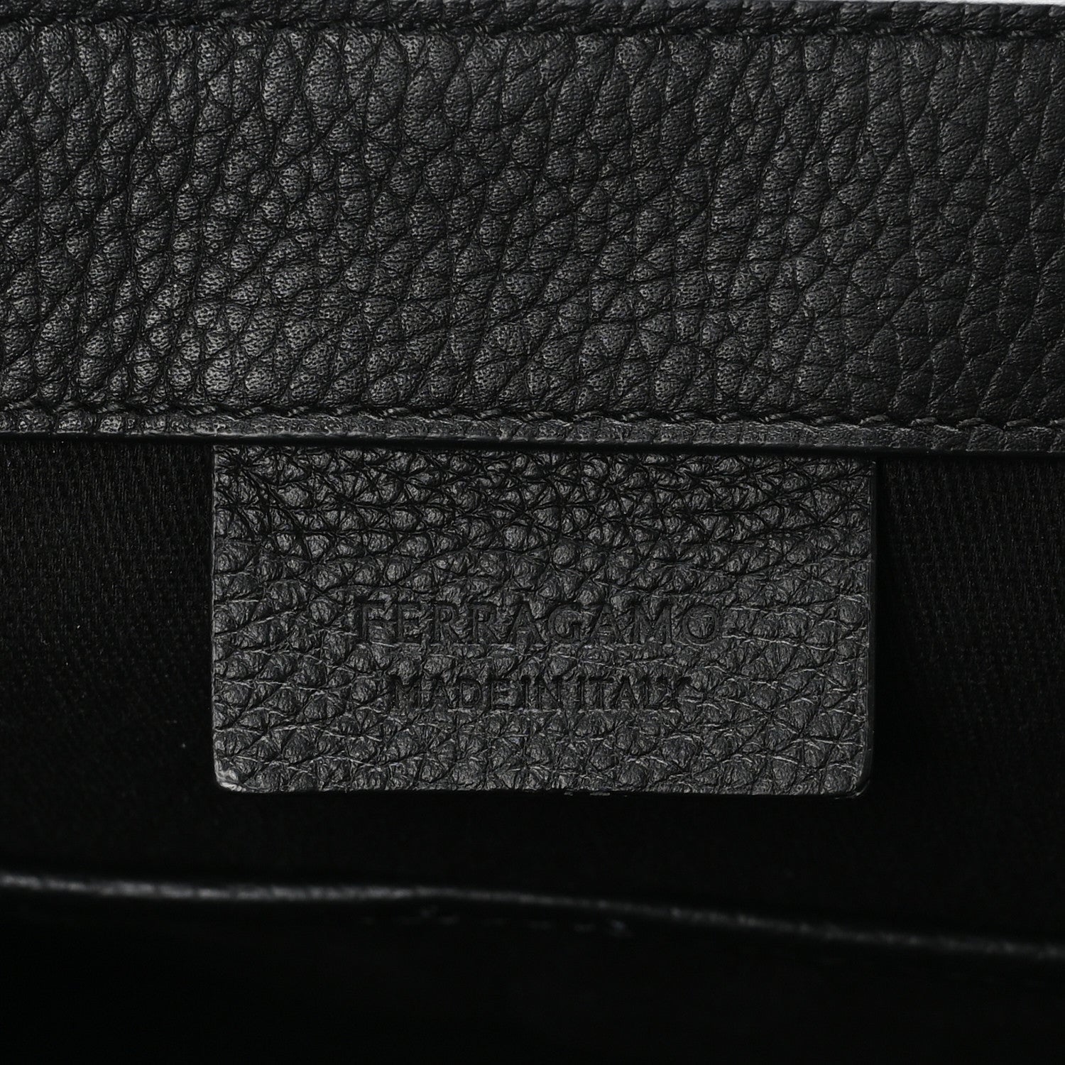 Salvatore Ferragamo Calfskin Gancini Twins 24 Messenger Bag Black 6 of 10