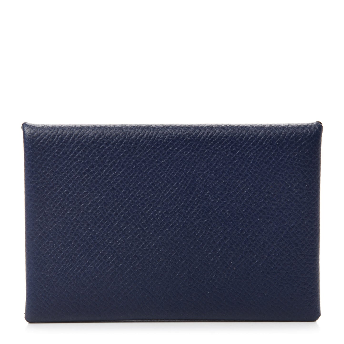 Epsom Calvi Card Case Bleu Saphir