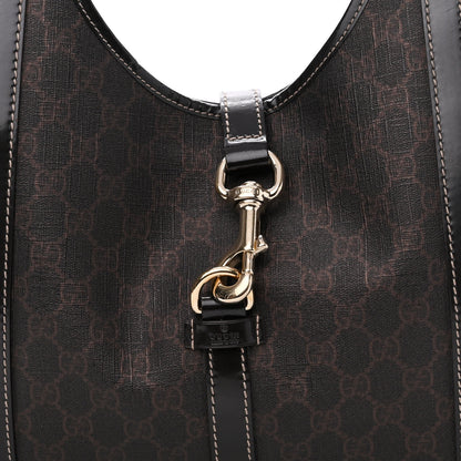 Gucci GG Plus Monogram Medium Joy Shoulder Bag Dark Brown 8 of 14