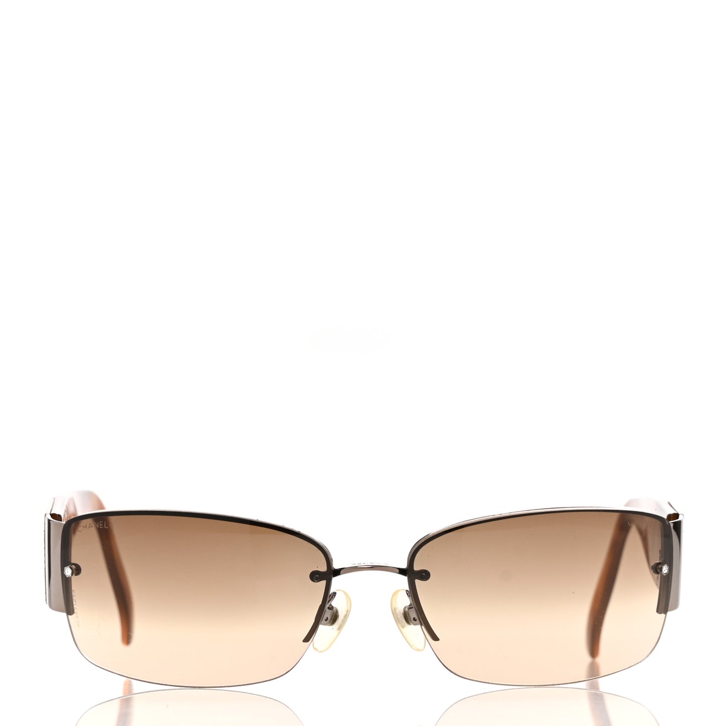 Crystal CC Sunglasses 4117-B Tortoise