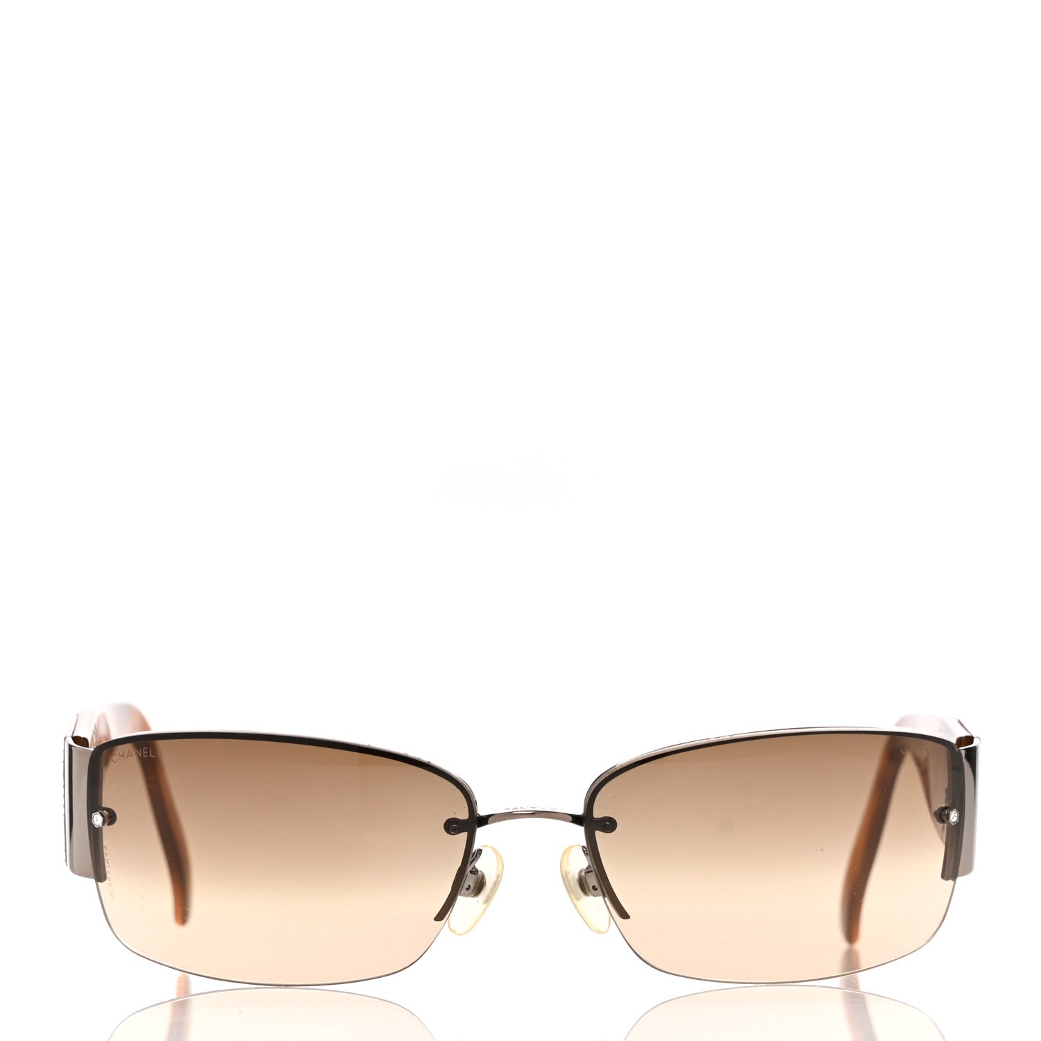 Chanel Crystal CC Sunglasses 4117-B Tortoise 2 of 8