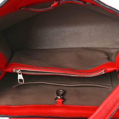 Louis Vuitton Taurillon Capucines MM Coquelicot 5 of 10