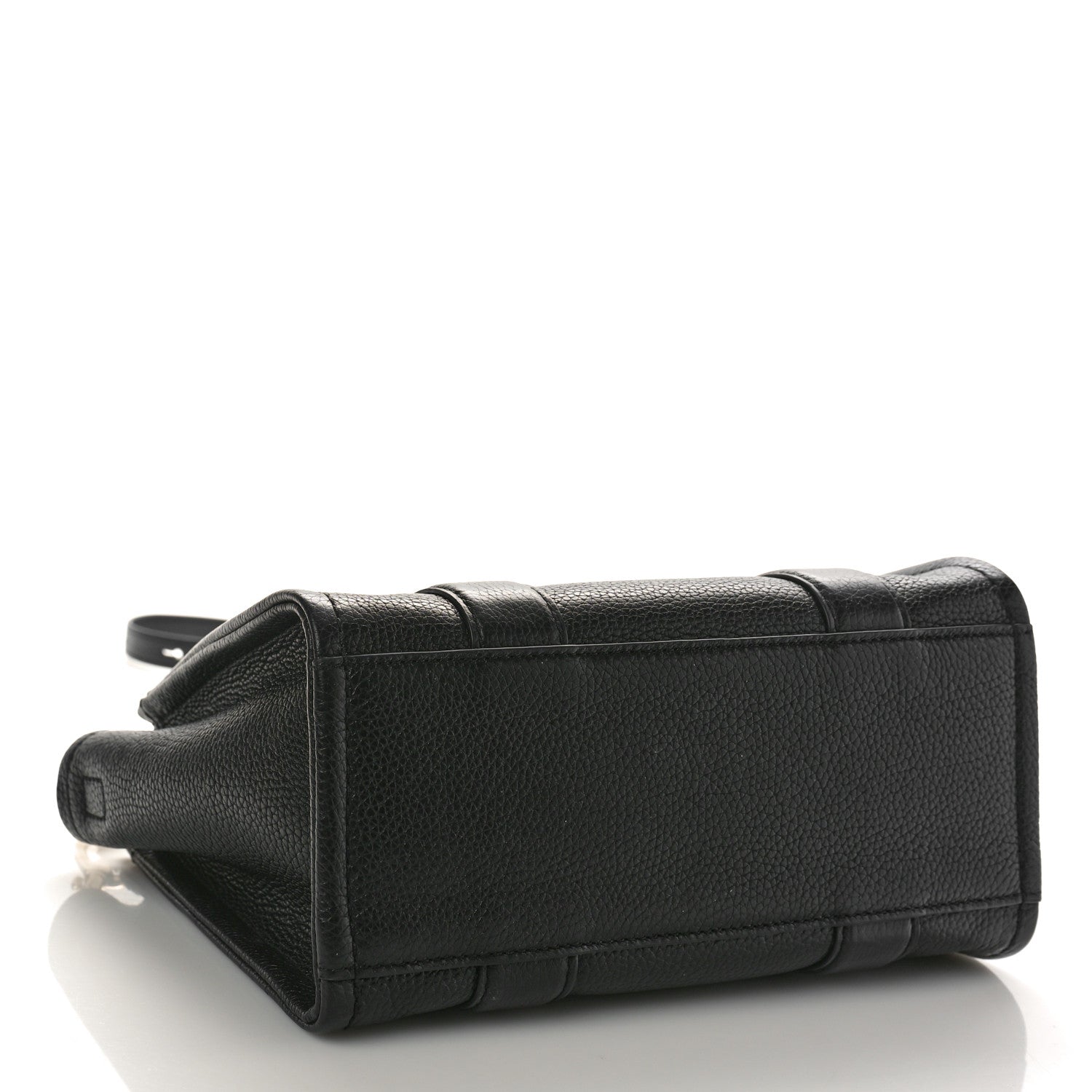 Marc Jacobs Grained Calfskin Small The Tote Bag Black 4 of 8