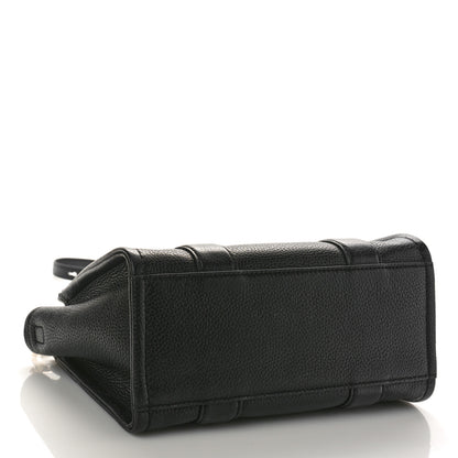 Marc Jacobs Grained Calfskin Small The Tote Bag Black 4 of 8