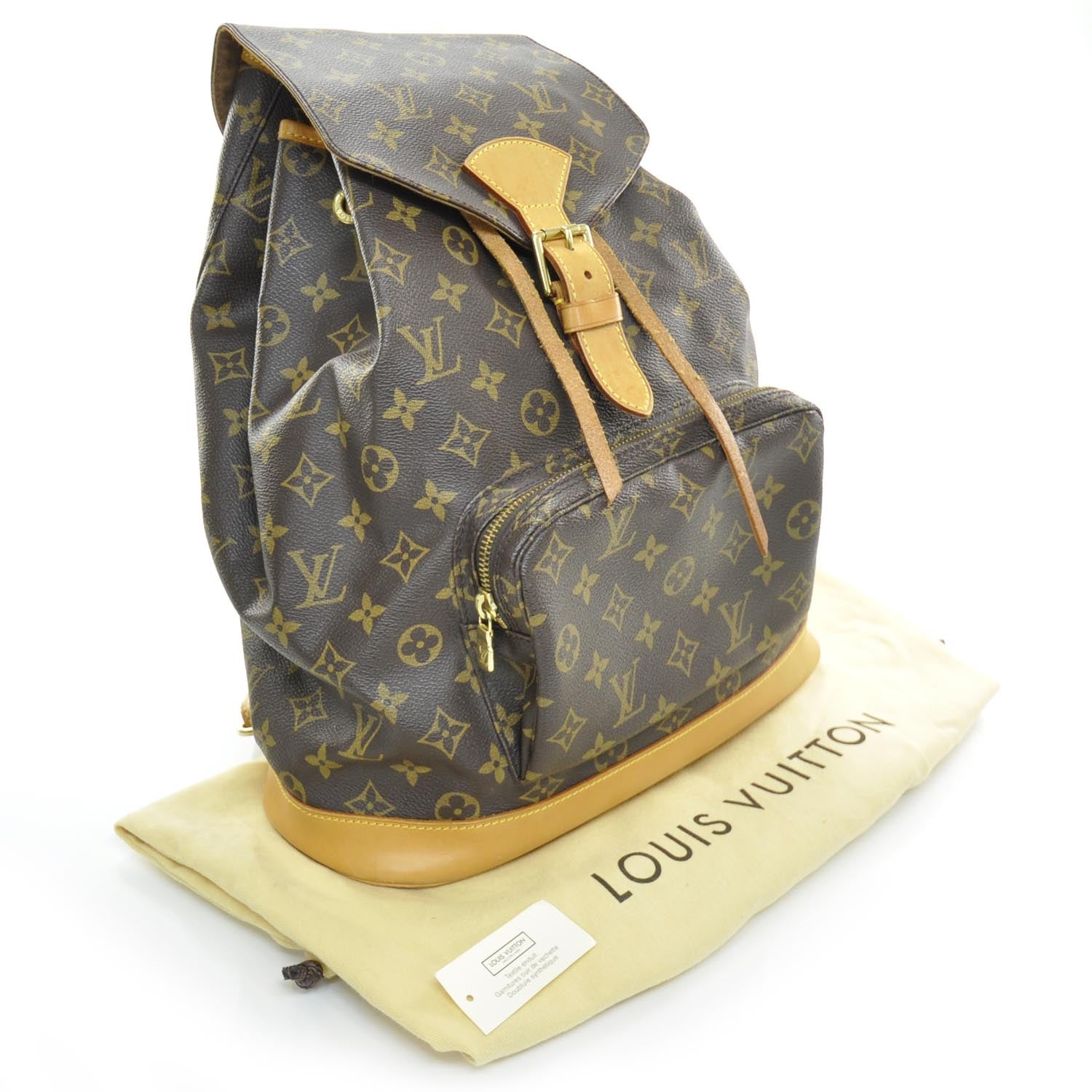 Louis Vuitton Monogram Montsouris GM Backpack 3 of 8