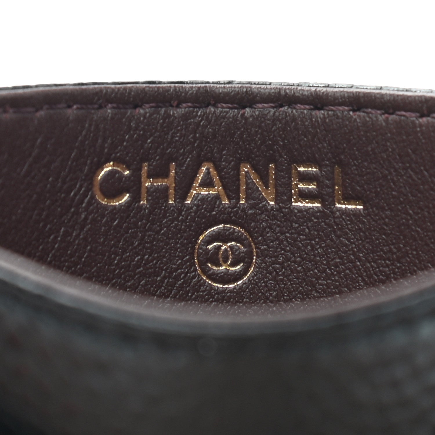 Chanel Caviar Quilted Card Holder Black 6 of 7