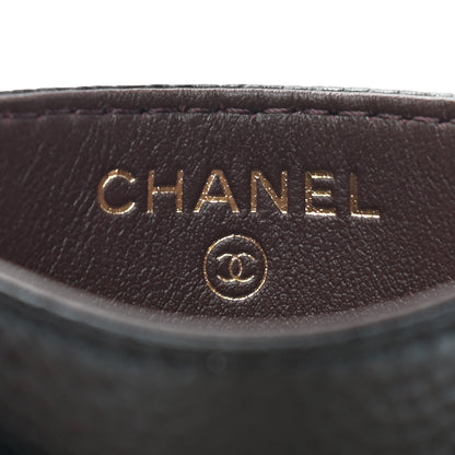 Chanel Caviar Quilted Card Holder Black 6 of 7
