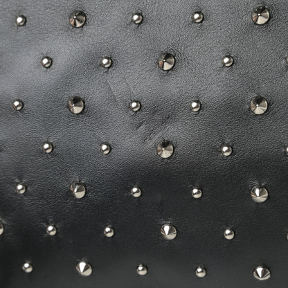 Alexander McQueen Calfskin Studded Padlock Backpack Black 12 of 15