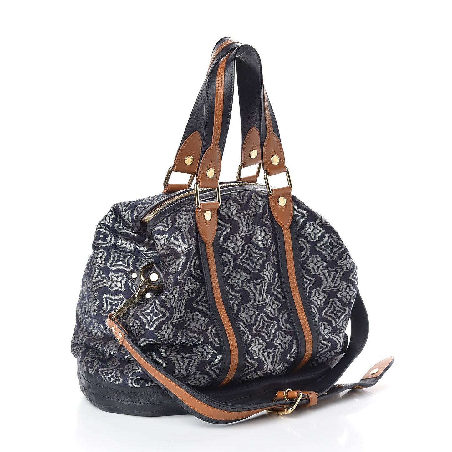 Jacquard Monogram Aviator Navy