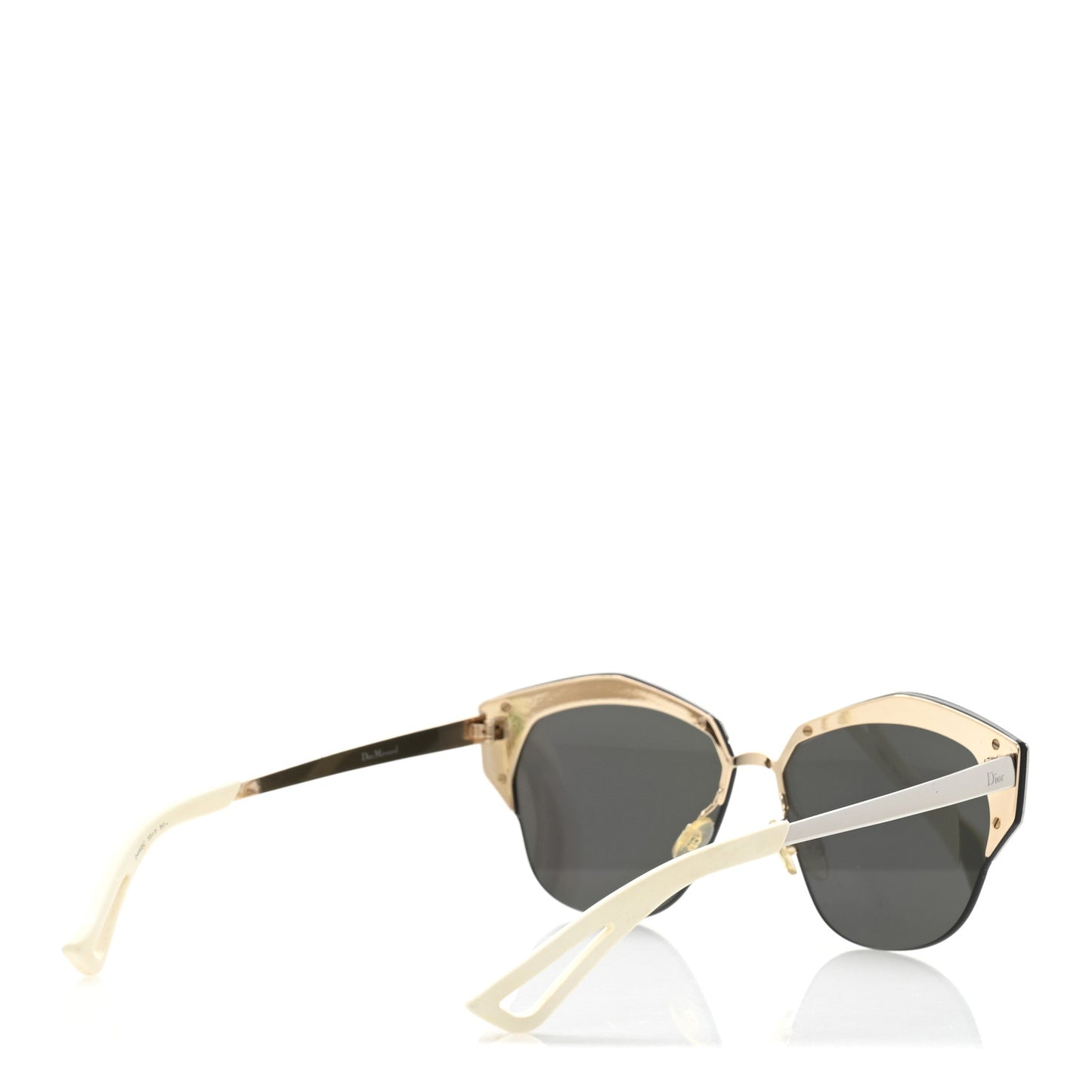 Metal DiorMirrored Sunglasses Silver