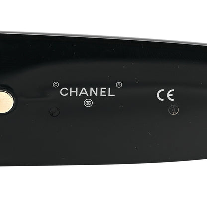 Chanel Acetate CC Logo Square Sunglasses 71472 Black 6 of 7