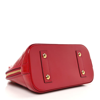 Louis Vuitton Vernis Alma BB Rose Indien 4 of 8