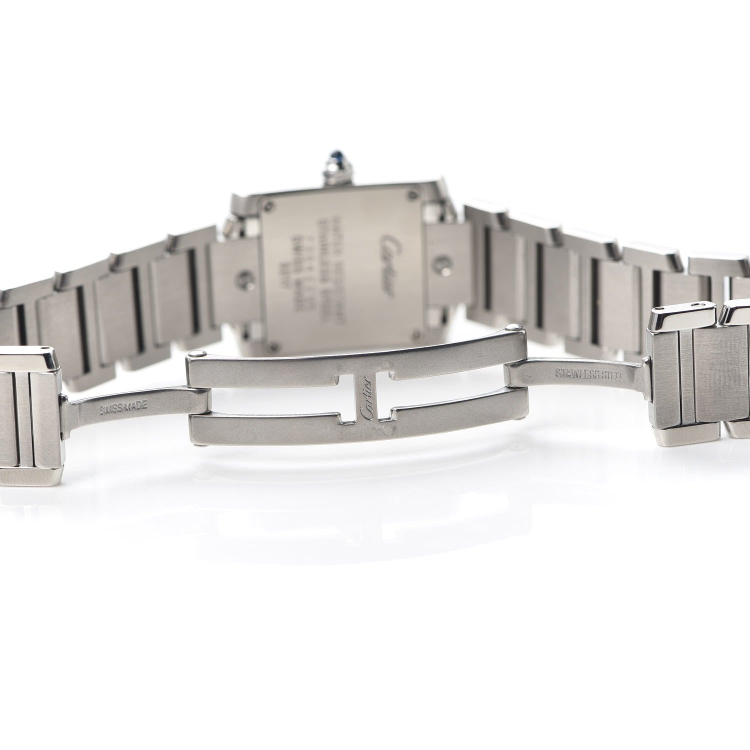 Cartier Stainless Steel 20mm Tank Francaise Quartz Watch 5 of 5