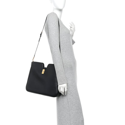 Celine Smooth Calfskin Medium Camille 16 Soft Bag Black 2 of 9