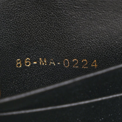 Christian Dior Lambskin Cannage Dior Talk Phone Pouch Black 8 of 12