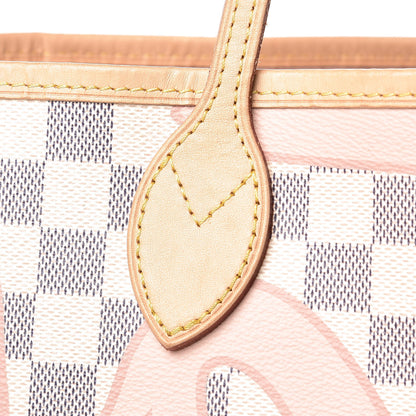 Louis Vuitton Damier Azur Tahitienne Neverfull MM 10 of 15