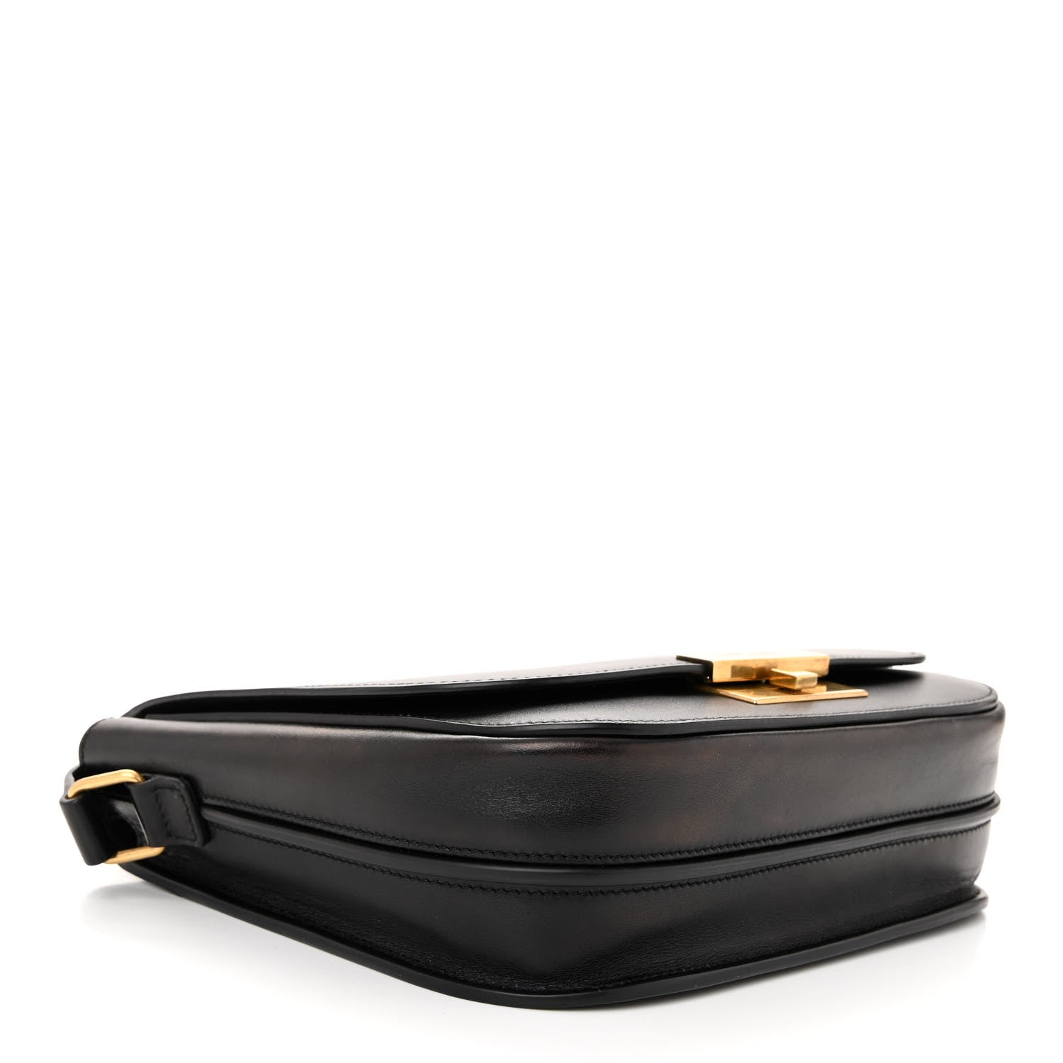 Saint Laurent Calfskin Betty Messenger Black 4 of 11