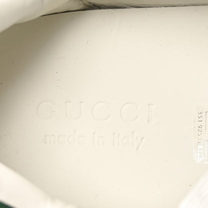 Gucci Econyl Nylon Diva Crocodile Web Mens Ace Sneakers 11 Rosso Ancora Vert 7 of 9