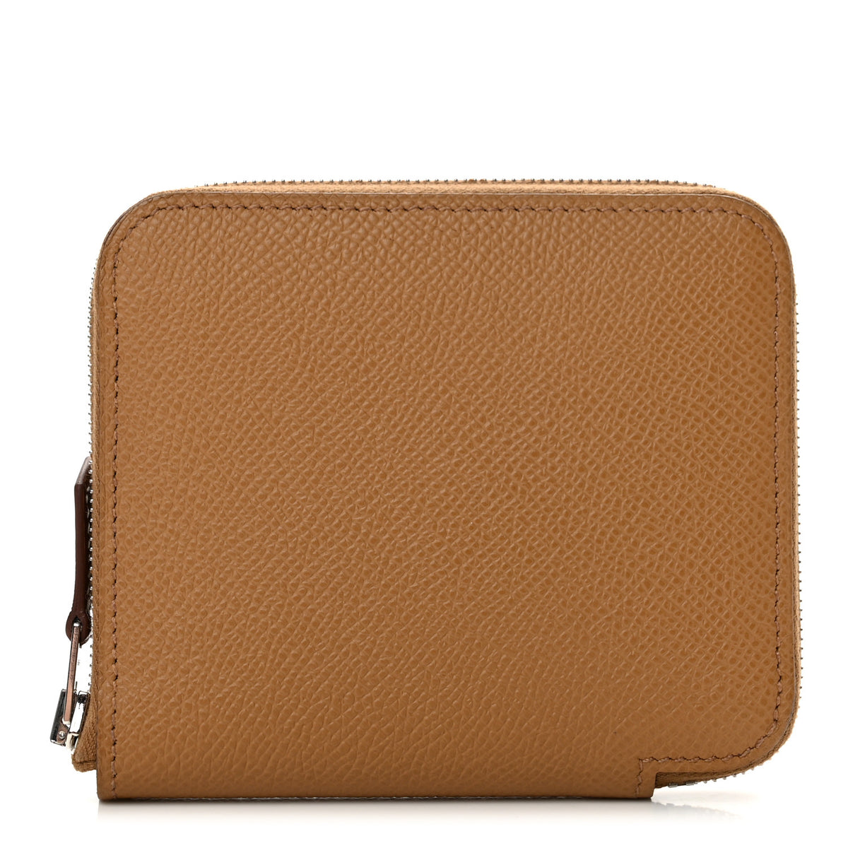 Hermes Epsom Silk'In Compact Wallet Biscuit Bleu Jean Capucine 1 of 9