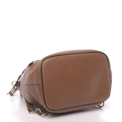 Chloe Suede Calfskin Medium Faye Backpack Tan 3 of 17