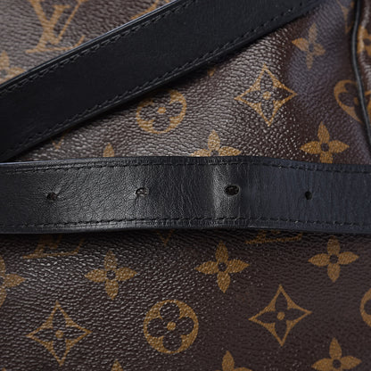 Louis Vuitton Monogram Macassar Keepall Bandouliere 55 11 of 16