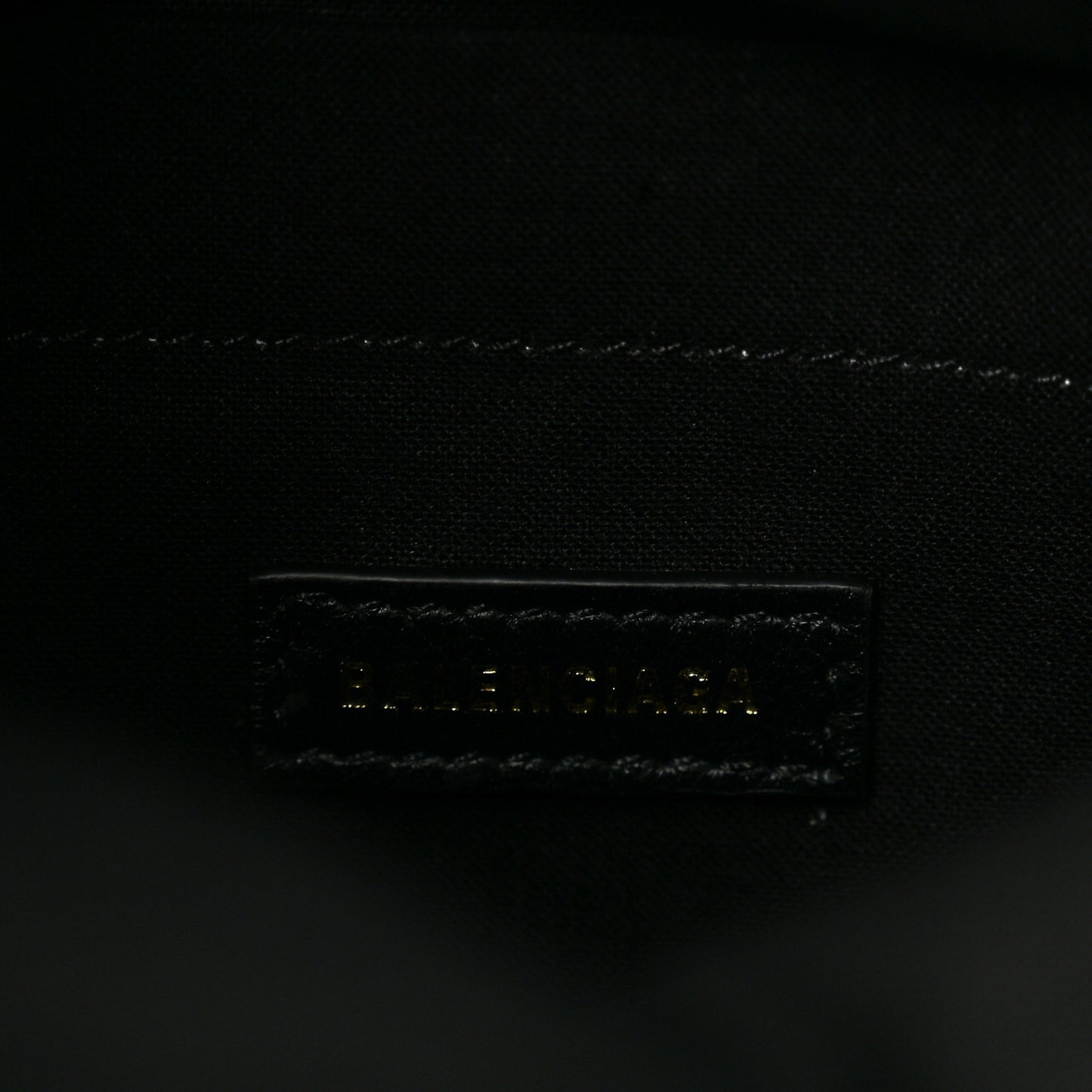 Arena Calfskin Small Monaco Chain Shoulder Bag Black