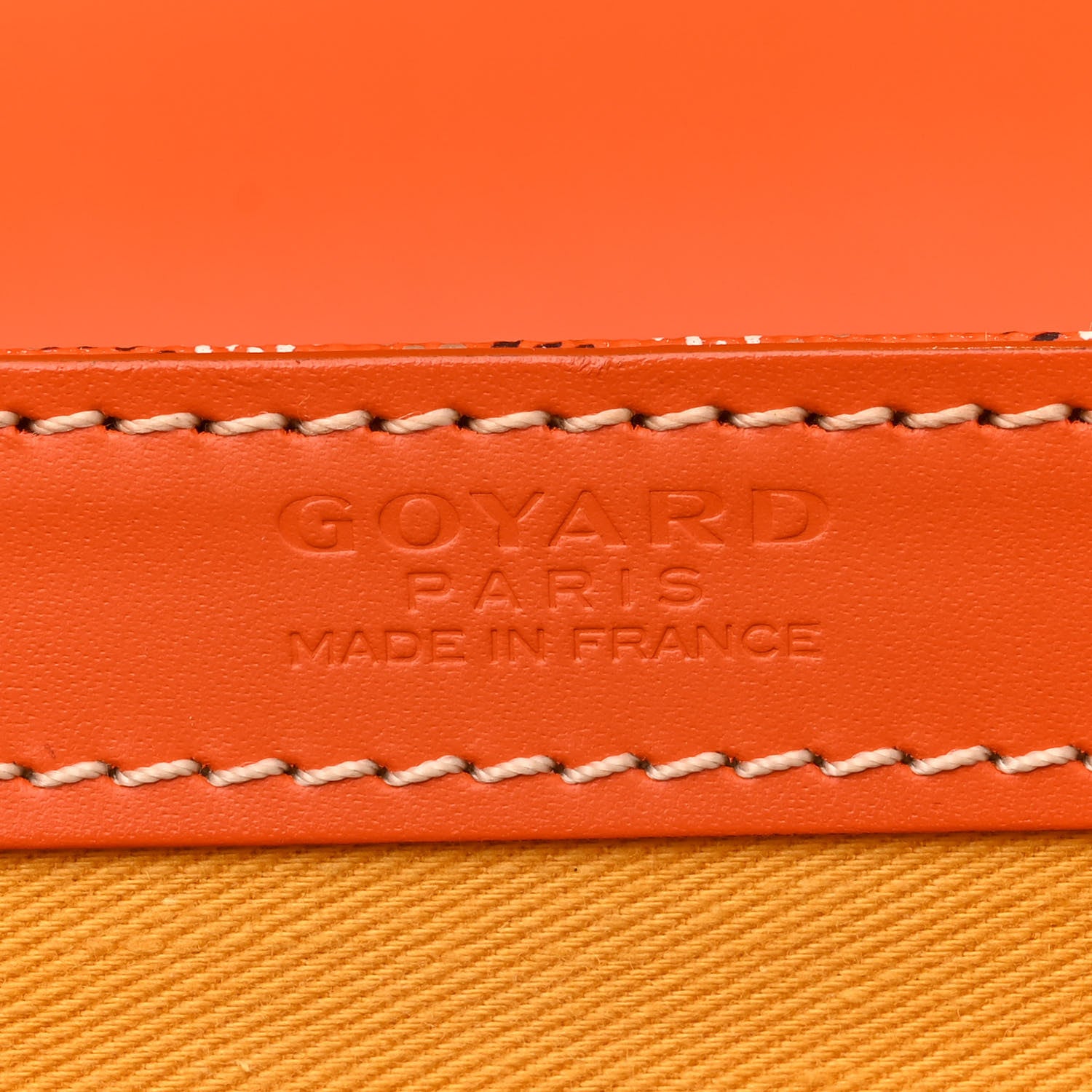 Goyard Goyardine Saigon MM Orange 6 of 13