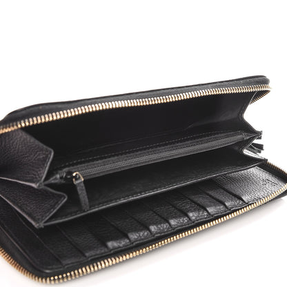 Gucci Calfskin Soho Zip Around Wallet Black 6 of 10