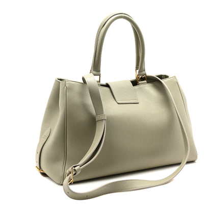 Celine Supple Calfskin Medium Appoline Green Clay 3 of 9