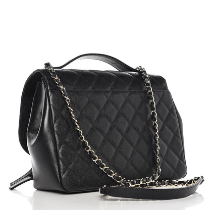 Chanel Caviar Quilted Large Business Affinity Flap Black 3 of 8